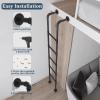 Wrought-Iron Fire Escape Ladder for Basement Windows, Wall-Mounted, Adjustable (280 cm) view 4