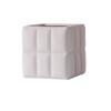 GLigeT Light Gray Square Terracotta Flower Pot for Indoor and Outdoor Use view 1