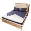 GMGQJST Waterproof 6-Sided Fully Enclosed Mattress Protector with Zipper (Yan Xun zi, Pillowcases 48x74 cm x2) view 1