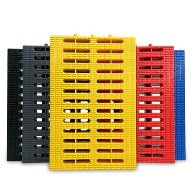 Outdoor Drain Cover, Heavy-Duty Plastic Grating for Gardens, Garages, Playgrounds and Kitchens, 9 mm Thick, Slip-Resistant Design