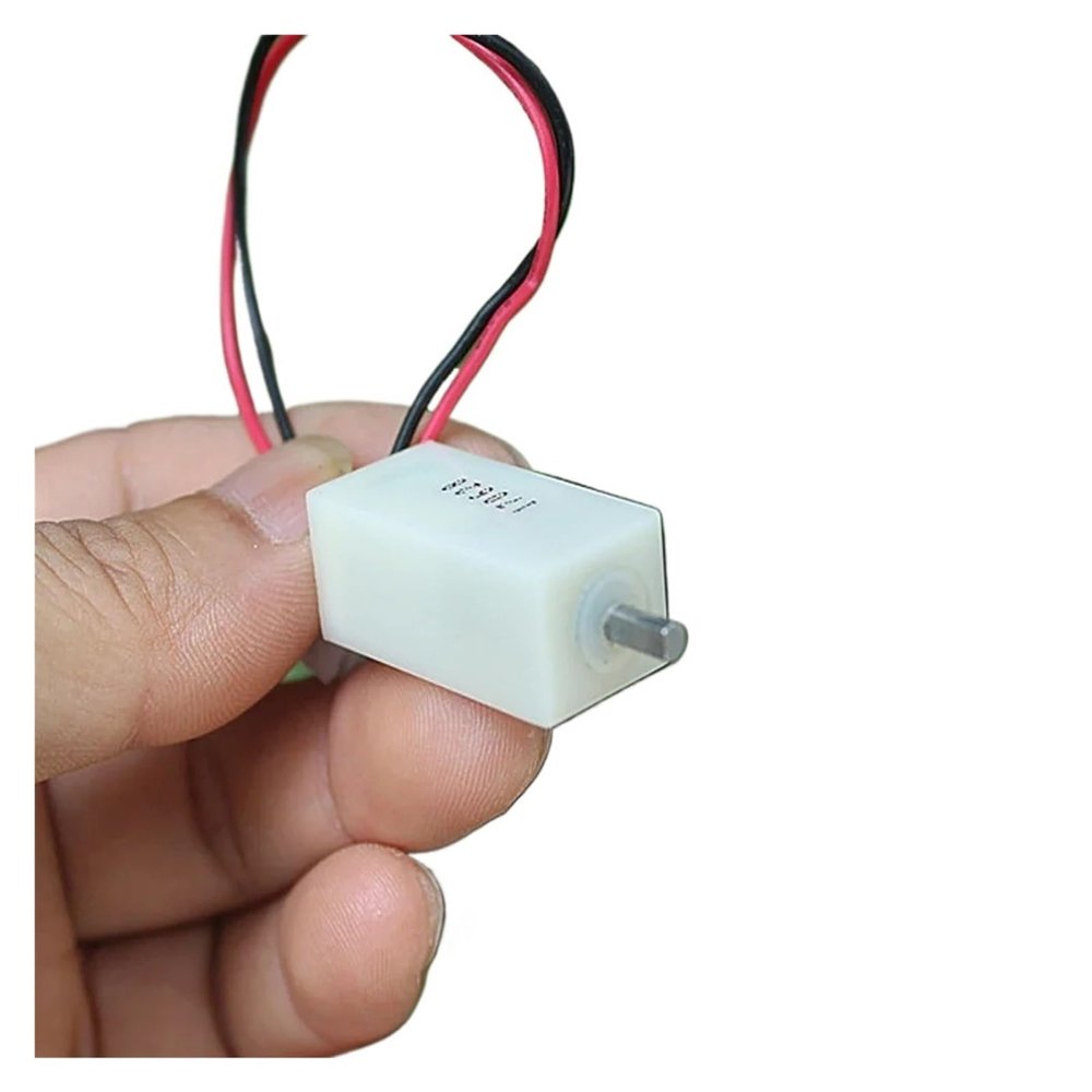 Waterproof N20 Gear-Reduction Electric Motor, 3V/6V/7.4V, 123 RPM, High Torque, Full-Metal Gearbox