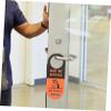 Please Knock Double-Sided PVC Door Hanger for Office Doors view 4