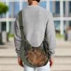 Generic Mesh Ball Bag, Volleyball Carry Bag with Zipper, Waterproof Net Bag, Single-Shoulder Sports Storage Pack for Campus and Park, 49.6 x 3.15 x 12.2 cm view 2
