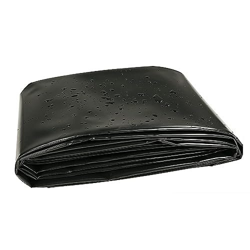 Black HDPE Pond Liner, 0.12 mm (5 mil), Multiple Sizes