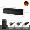 50 cm Water Vapor Electric Fireplace with 3D Mist Flame, No Heat view 2