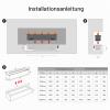50 cm Water Vapor Electric Fireplace with 3D Mist Flame, No Heat view 4