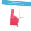 VANZACK EVA Foam Fingers for Cheerleading and Soccer Parties view 2