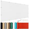 Rectangular Sun Shade Sail 270 x 270 cm, UV Protection, Breathable, White view 1