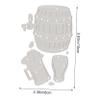 Lurrose 2 Sets DIY Oktoberfest Metal and Carbon Steel Cutting Dies for Paper Crafts, Scrapbooking and Card Making view 3