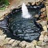 Pond Liner for Fish Ponds, 2 x 2 m, 3 x 10 m, 4 x 6 m, 7 x 8 m, 10 x 15 m, Waterproof HDPE Black Water Garden Membrane, 0.12 mm Thick, Puncture- and Tear-Resistant, for G view 4