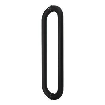 Stainless Steel Bar Handles for Glass and Wooden Sliding Doors, Matte Black, 60 cm (23 5/8 in.)