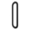 Stainless Steel Bar Handles for Glass and Wooden Sliding Doors, Matte Black, 60 cm (23 5/8 in.) view 1