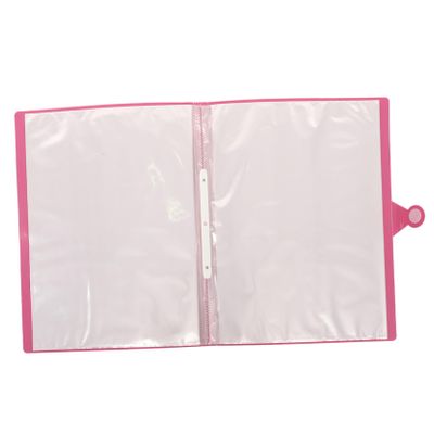 TEHAUX A3 Artwork Storage Folder with Handle, 30 Pages, PP, Tear-Resistant and Easy to Clean, for Diamond Art and Paintings
