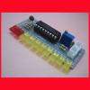 LM3915 DIY Sound Level Indicator Kit, 10-LED Sound Spectrum Analyzer for Electronics Projects and Education view 2