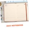 A5 Brown Paper Appointment Planner for Students view 3