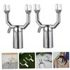 TOGEVAL Plant Branch Supports, 16-Piece Aluminum Alloy Set for 19 mm Pipe view 2