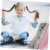 VANZACK Pink Mesh Roller Skate Bag with Carry Handles for Kids view 4