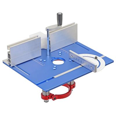 Aluminum Router Table Insert Plate and Router Lift, 65 mm