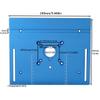 Aluminum Router Table Insert Plate and Router Lift, 65 mm view 2