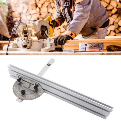 Upgraded Miter Gauge System for Table Saws with Aluminum Alloy Fence