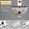 Upgraded Miter Gauge System for Table Saws with Aluminum Alloy Fence view 2