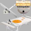 Upgraded Miter Gauge System for Table Saws with Aluminum Alloy Fence view 3