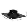 FOMIYES Black Iron Swivel Chair Base for Barber Chairs view 2