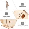 KOMBIUDA Hanging DIY Birdhouse Painting Craft Kit, 1 Set view 4
