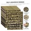 HOMSFOU Reflective Removable Mailbox Number Stickers, 10 Sheets, Residue-Free, Self-Adhesive, for Outdoor Use view 4