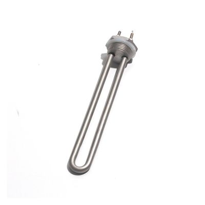 Yaoqijie 12V/24V/36V/48V 300W/600W/900W 304 Stainless Steel Heating Element, DN25/G1"/32mm Thread, 200mm