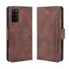 Jiajihua Case for Honor 30 Lite / 30 Youth, Brown Wallet Case with Dual Card Slots, Flip Stand & Magnetic Closure view 1