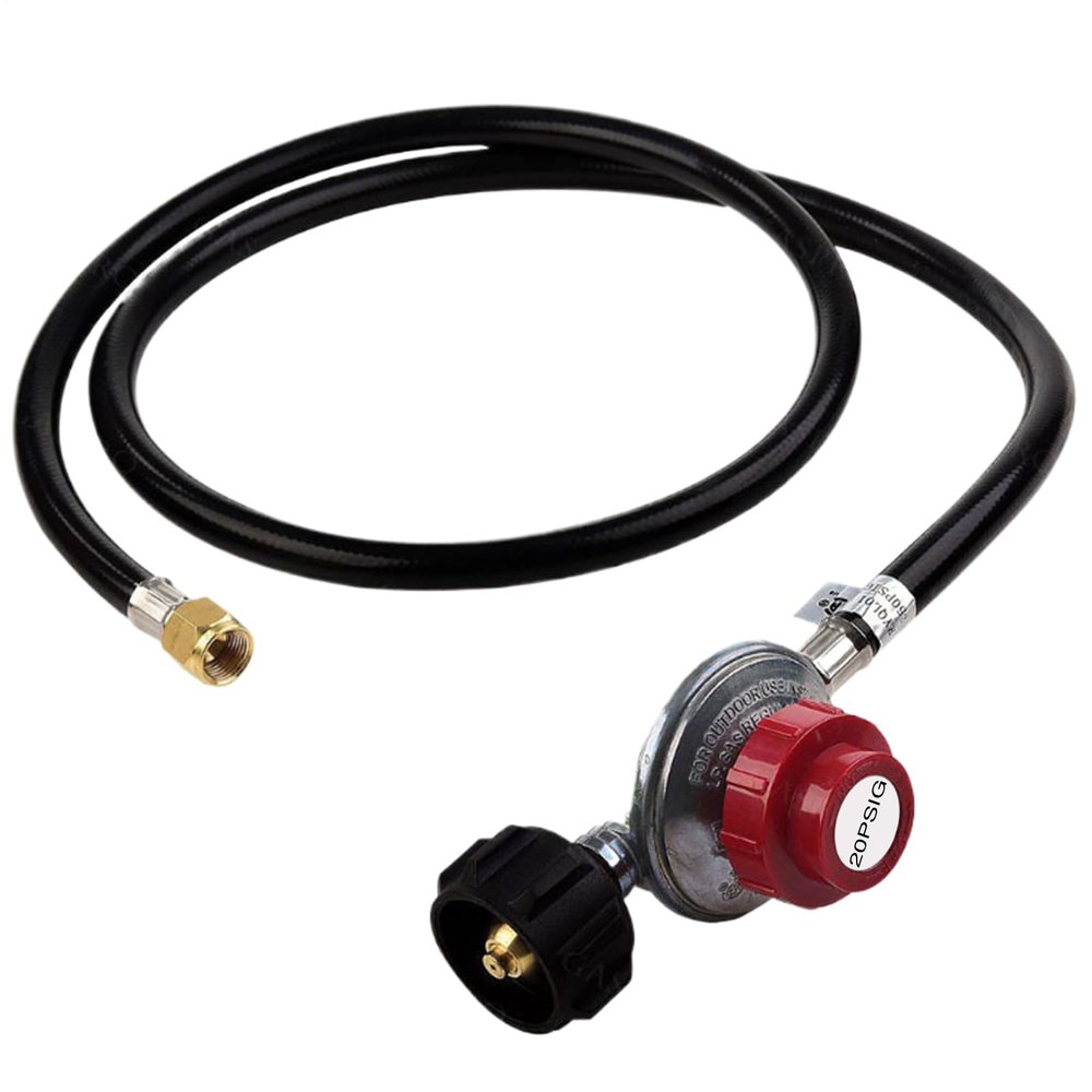 Adjustable Pressure Regulator with Hose