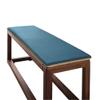 Non-Slip Bench Seat Cushion with Ties, 160 x 30 x 3 cm, Blue 2 view 1