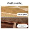 Non-Slip Bench Seat Cushion with Ties, 160 x 30 x 3 cm, Blue 2 view 2