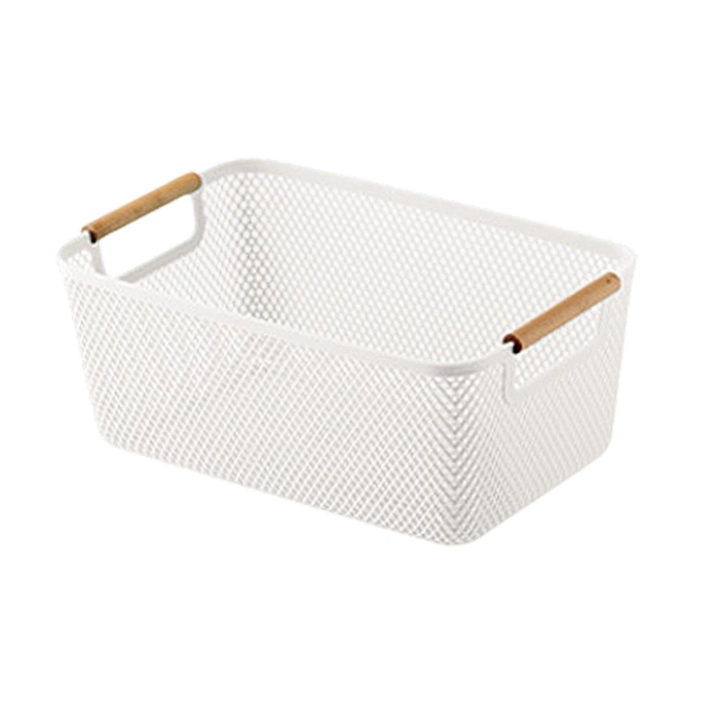 KESOTO Storage Basket, M, White