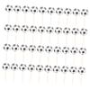 Football Cake Toppers, 48-Piece Paper Toothpick Party Decorations view 1