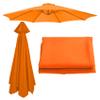 XRQBYUX Replacement Cover for Cantilever Umbrella (23.50 M), 6/8-Rib Polyester Patio Umbrella Canopy, Orange, 270 cm/8.8 ft view 1