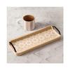 FUHAI-666 Wooden Serving Tray, Rectangular Decorative Coffee Tray view 3