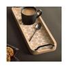 FUHAI-666 Wooden Serving Tray, Rectangular Decorative Coffee Tray view 4