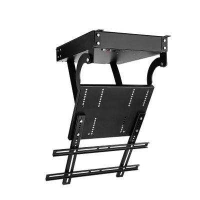 SnamicE Electric Adjustable Ceiling TV Mount for 32–70-Inch TVs, Motorized Flip-Down Lift, Remote Control, 150 lb Capacity