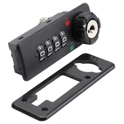 DOITOOL 2-Piece 4-Digit Combination Cabinet Locks, Black