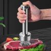 7.5-Inch Meat Tenderizer Tool with 21 Sharp Stainless Steel Blades view 3