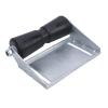 Ghzste Tough Black Rubber Bow Boat Trailer Roller Mount, Boat Trailer Roller Assembly, Heavy-Duty Galvanized Steel Bracket with Mounting Bolts for Loading and Launching Boats (12 view 3