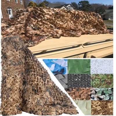 CAQXAQP Wilderness Camouflage Net for Outdoor Hunting and Decoration, 8 m x 11 m, Privacy Screen with Sun Protection for Garden, Camping, Parties, and Car Cover, Customizable Size