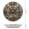 Decorative Bone China Plate with Steampunk Gears, 15.2 cm view 2