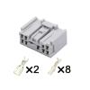 10-Pin Wire Harness Connector 6520-1142/6520-1143 6520-1150/6520-1139, Female, 5 Sets view 2