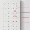 CVERTHAF Wooden Pegboard, Clamp-On Desk Organizer Panel view 4