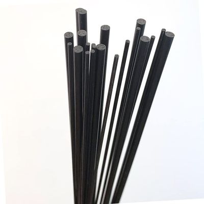 WUUKEPSG Carbon Fiber Round Rods, 5.0 x 500 mm, High-Strength Lightweight DIY Composite Accessories for RC Aircraft, 5-Pack