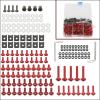 Motorcycle Fairing Screw Kit Compatible with CB650R, CBR650R and PCX 125, Silver view 3