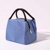 LuoShaiu Lunch Bag for Women, Insulated Cooler Bag, Cyan view 3
